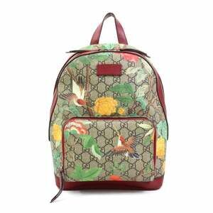 GUCCI Authentic Brown Leather Backpack